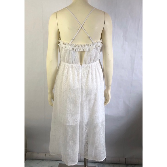 (NWT) BCBGeneration Lace Overlay Strappy Dress - Picture 6 of 8